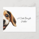 Search for funny beagle postcards Dog lover
