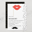 Search for photo booth invitations Moustache