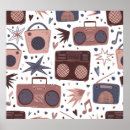 Search for retro music posters Texture