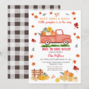 Search for pumpkin truck invitations A little pumpkin