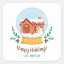 Search for cute globe stickers Winter