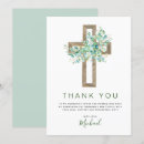 Search for thank you first communion invitations Greenery