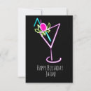 Search for cocktail drink birthday cards Cute