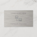 Search for computer engineer business cards It consultant