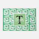 Search for greek key doormats Monogrammed