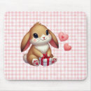 Search for pink bunny mousepads Animal