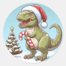 Search for christmas dinosaur stickers Cute