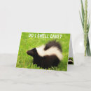 Search for skunk birthday cards Cute