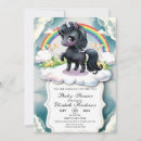 Search for unicorn baby shower invitations Enchanted