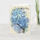 Search for hydrangea bridesmaid cards Bridal party