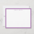 Search for purple note cards Minimalist