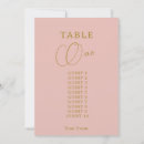 Search for gold foil table cards Romantic minimalist k023