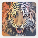 Search for tiger face stickers Nature