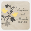 Search for lovebird wedding stickers Whimsical