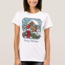 Search for bird feeder tshirts Snow
