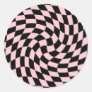 Search for black checked stickers Retro