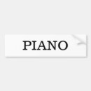 Search for music bumper stickers Piano