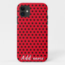 Search for red dot iphone cases Ladybug