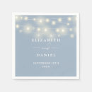 Search for engagement party napkins Script calligraphy