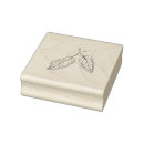 Search for autumn leaf rubber stamps Simple