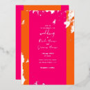 Search for magenta and silver invitations Modern