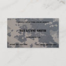 Search for military business cards Green