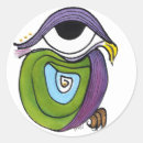 Search for green parrot stickers Watercolor