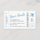 Search for journey business cards Blue