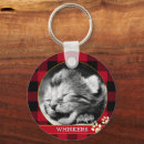 Search for red cat rounded key rings Kitten