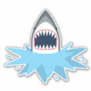 Search for shark diver stickers Funny