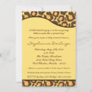 Search for leopard print baby shower invitations Animal