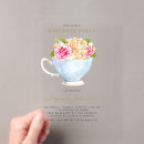 Search for afternoon tea birthday invitations Floral tea party