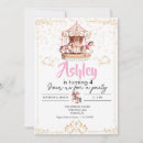 Search for vintage carousel invitations Whimsical