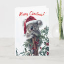 Search for santa koala cards Cute
