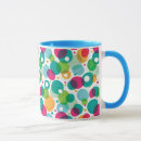 Search for oval pattern mugs Colourful