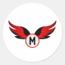 Search for red wings stickers Eagle