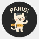 Search for french cat stickers Retro