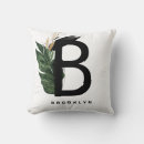 Search for letter b cushions Watercolor