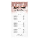 Search for price list rack cards Lashes