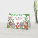 Search for jungle birthday cards Greenery