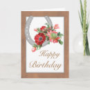 Search for cowgirl birthday cards Floral