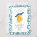 Search for citrus birthday invitations Lemon