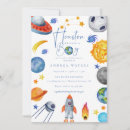 Search for solar system baby shower invitations Rocket
