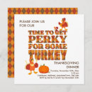 Search for fun thanksgiving invitations Turkey