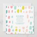 Search for brush strokes invitations Gender neutral