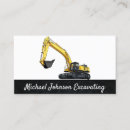 Search for heavy equipment business cards Plant operator