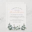 Search for by mail bridal shower invitations Calligraphy