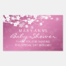 Search for cherry rectangle stickers Baby shower