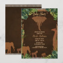 Search for zoo animal baby shower invitations Elephant