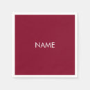 Search for burgundy napkins Party